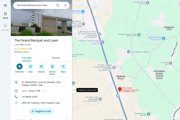 The Grand Banquet and Lawn – Wedding Venue in Lucknow