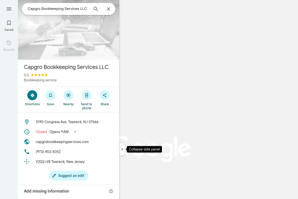 Capgro Bookkeeping Services