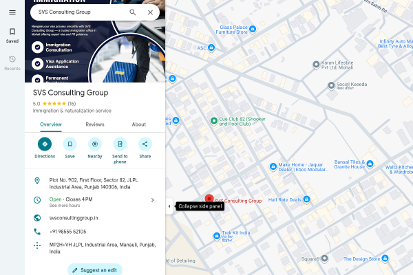 Top Tourist Visa Consultants in Mohali |SVS Consulting Group