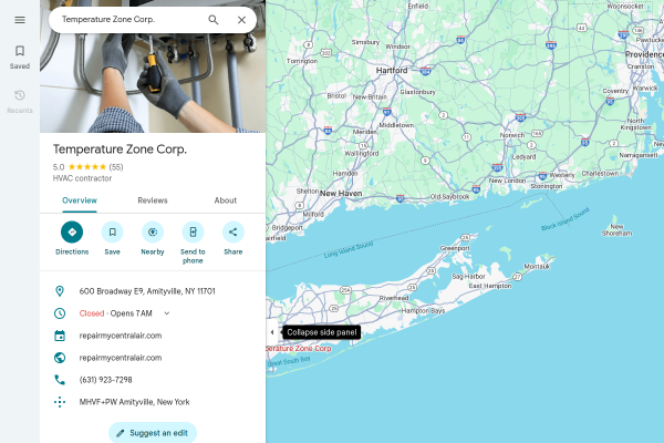 Temperature Zone Corp.