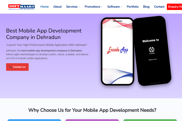 Best mobile app development company in dehradun