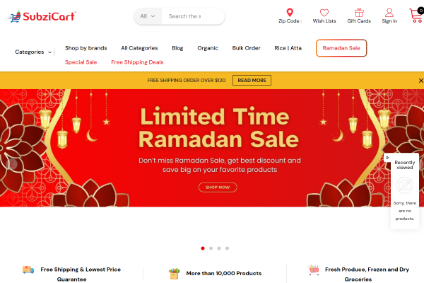 SubziCart - Your One-Stop Indian Grocery Store Near You