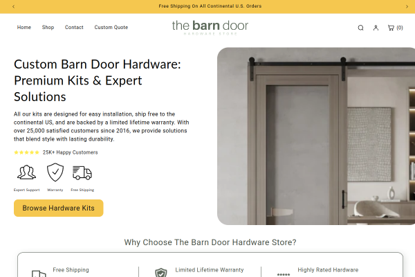 The Barn Door Hardware Store