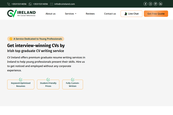 CV IRELAND