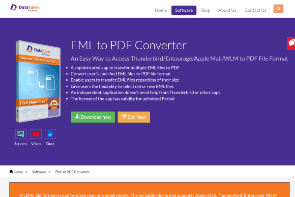 Best tool to Convert EML Files Attachment into PDF