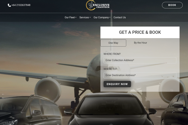 Luxury Car Chauffeur Service in Wellington