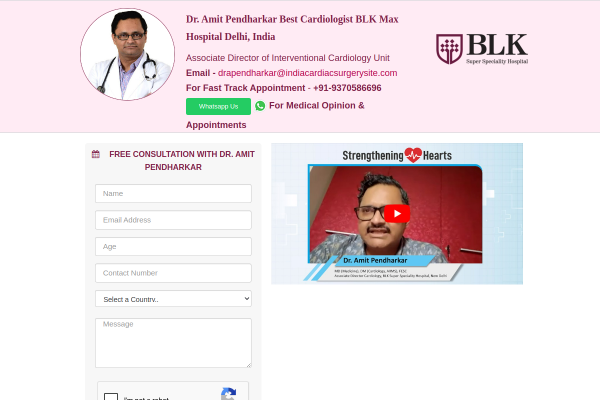 Trust Dr. Amit Pendharkar for Top-Notch Cardiology in Delhi