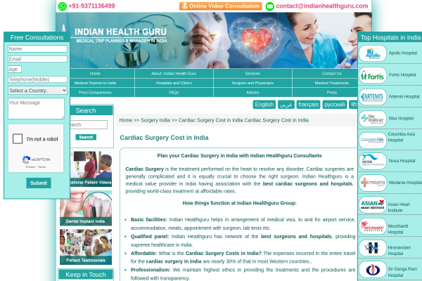 Low Cost Cardiac Surgery India