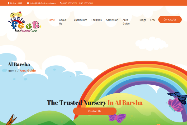 Nursery in Barsha - Little Feet ELC