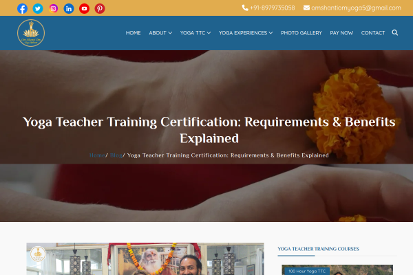 How to Choose a Yoga Teacher Training Program