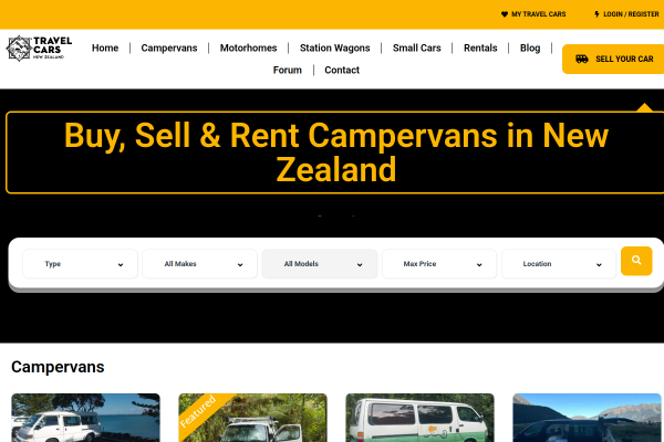 Travel Cars New Zealand