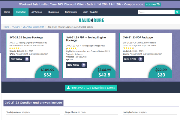 VMware 3V0-21.23 Exam and Valid4Sure: A Concise Overview