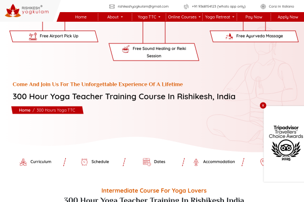 300 hour yoga teacher training india