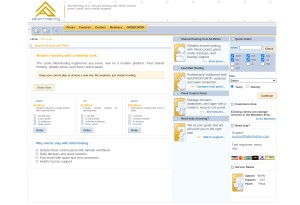 capture d'écran du site AlterHosting