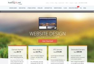 capture d'écran du site United Hosting