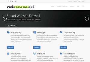 capture d'écran du site Webhosting