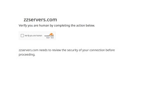 capture d'écran du site ZZ Servers