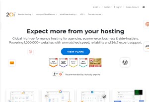 capture d'écran du site 20i