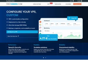 capture d'écran du site Firstheberg