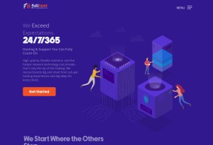 capture d'écran du site Fullhost