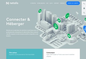 capture d'écran du site Netalis