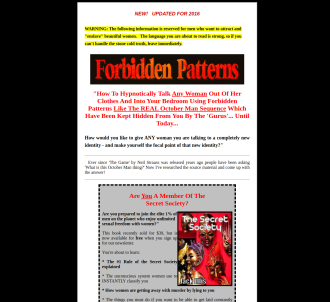 Forbidden Patterns                                                             
