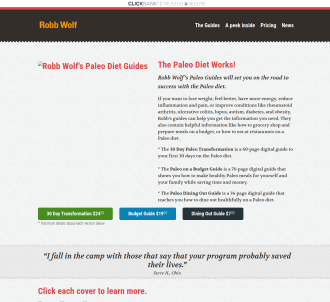 Paleo Diet Guides From Robb Wolf                                               