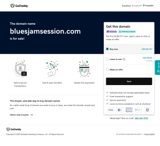 Newly Updated! Bluesjamsession.com - 6% Conversions                            