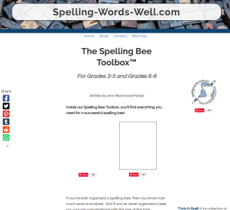 The Spelling Bee Toolbox Tm                                                    