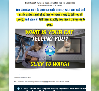Brand New! Cat Language Bible (tm) How To Finally Speak Cat!                   