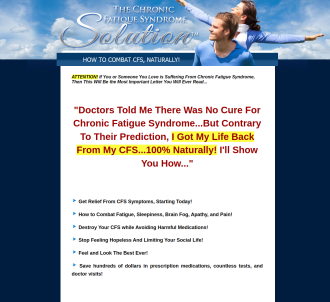 Chronic Fatigue Syndrome Solution & Free 3 Months Coaching                     