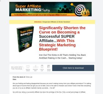 Super Affiliate Marketing Mastery                                              