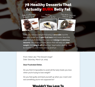 The Dessert Angel - Healthy Desserts Cookbook                                  