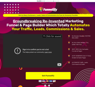 Promote #1 Funnel & Web Page Builder                                           