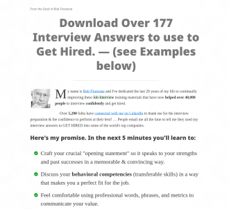 Ultimate Guide To Job Interview Answers                                        