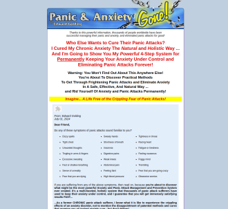 Panic & Anxiety Gone Offers 75% Commission                                     