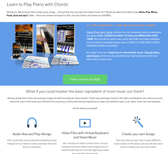 Playing Piano With Chords Bundle                                               