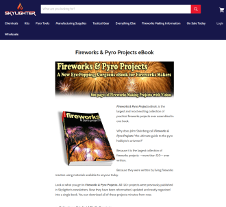 Fireworks & Pyro Projects Ebook                                                