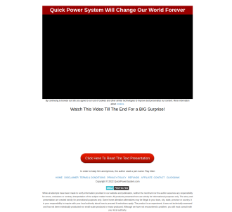 Quick Power System -10%+ Conversion Rates, Epc$2.0 (view Mobile                