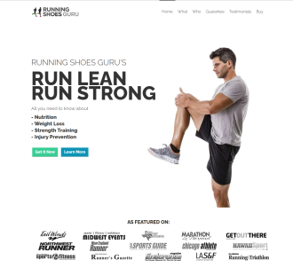 Run Lean Run Strong - By Running Shoes Guru                                    