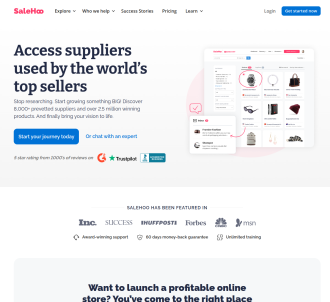 Salehoo Wholesale & Dropship Directory - #1 Affiliate Program                  