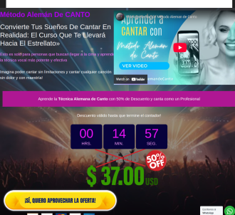 Metodo Aleman De Canto - Curso De Canto Lider                                  