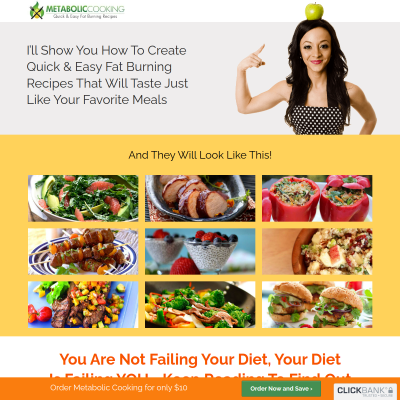 Metabolic Cooking - Fat Loss Cookbook                                          