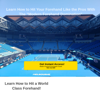Tennis Forehand Domination Ebook                                               
