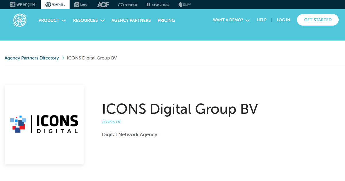 Flywheel | ICONS Digital Group BV
