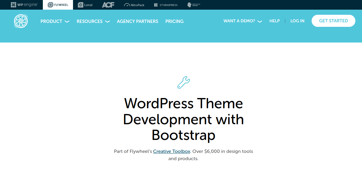Flywheel | WordPress Theme Development with Bootstrap