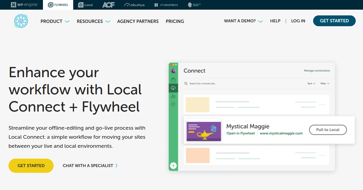 Flywheel | Flywheel Local Connect