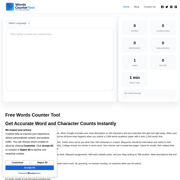Website Thumbnail