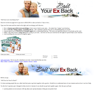 Bait Your Ex Back - Rocking 3.8% Conversions                                   