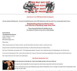 Muscle Building Get Huge Arm Muscles Fast Bodybuilding                         